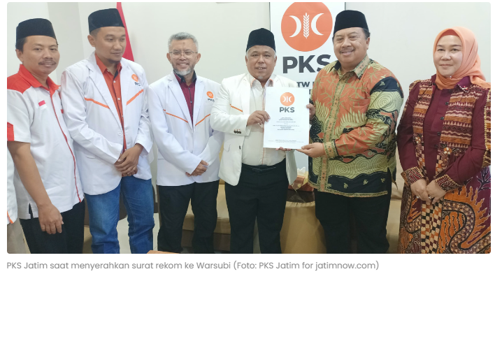 Kata Warsubi usai Terima Rekom PKS Maju di Pilbup Jombang 2024