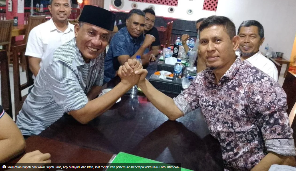 Ady-Irfan Siap Tantang Yandi-Ros di Pilbup Bima