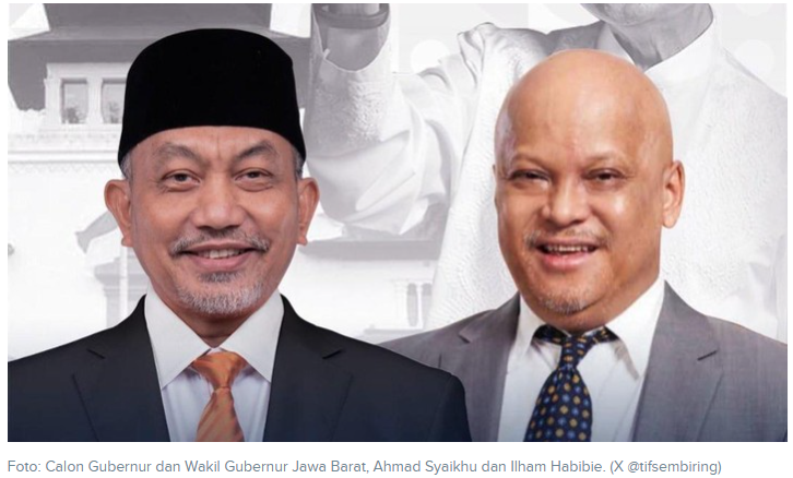 PKS dan NasDem Usung Syaikhu-Ilham Habibie di Pilgub Jabar