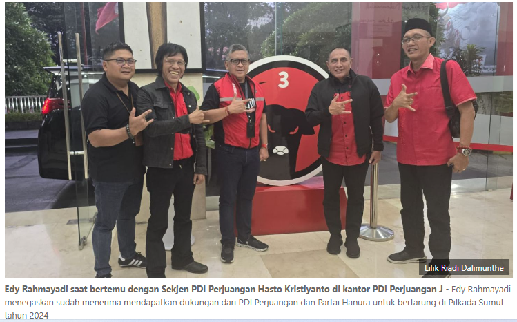 Edy Rahmayadi Pilgub Sumut