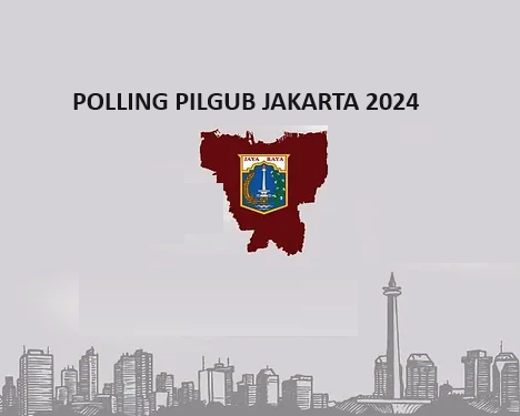 Polling Calon Gubernur Jakarta 2024-2029