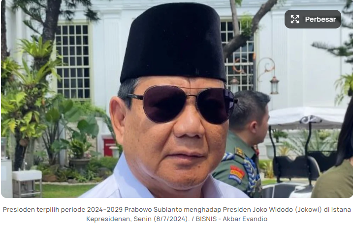 Prabowo Bakal Putuskan Rencana PKS Gabung KIM Plus di Pilgub DKI Dalam Waktu Dekat