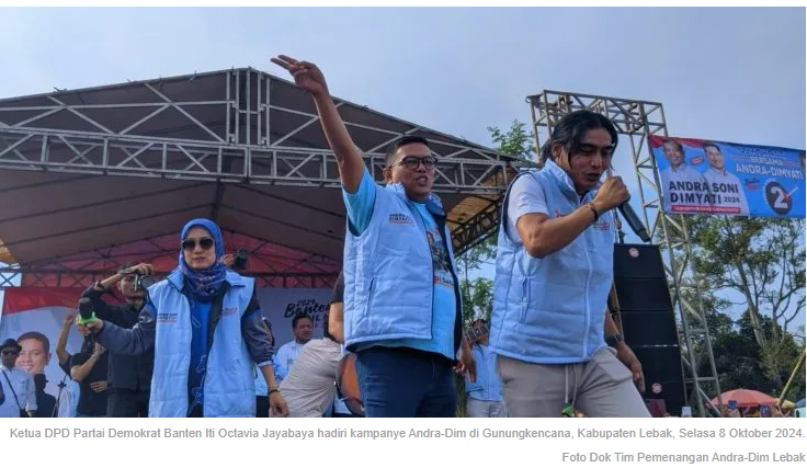 Iti Octavia Jayabaya Turun Gunung Menangkan Andra Soni – Dimyati di Pilgub Banten